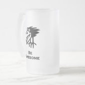 Vögel sind Phantastisch Mattglas Bierglas (Vorderseite Links)