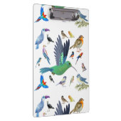 Vögel sind schöne Tiere Klemmbrett (Rechts)