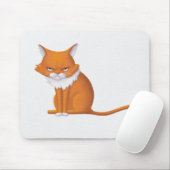 Vogel, smart, Cartoon, Tiere, Professor, "Top Hut Mousepad (Mit Mouse)