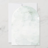 Vogel Songs und besten Wünsche Einladung (Rückseite)