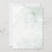 Vogel Songs und besten Wünsche Einladung (Rückseite)