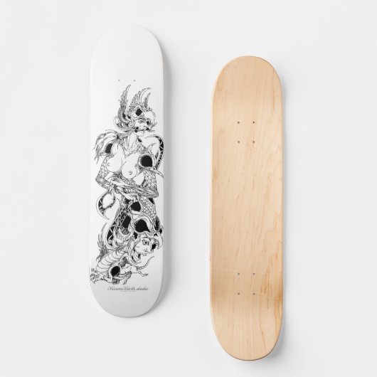 Vogel-Soultod Skateboard (Vorderseite)