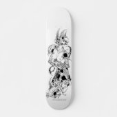Vogel-Soultod Skateboard (Vorne)
