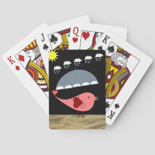 Vogel Spielkarten Deck