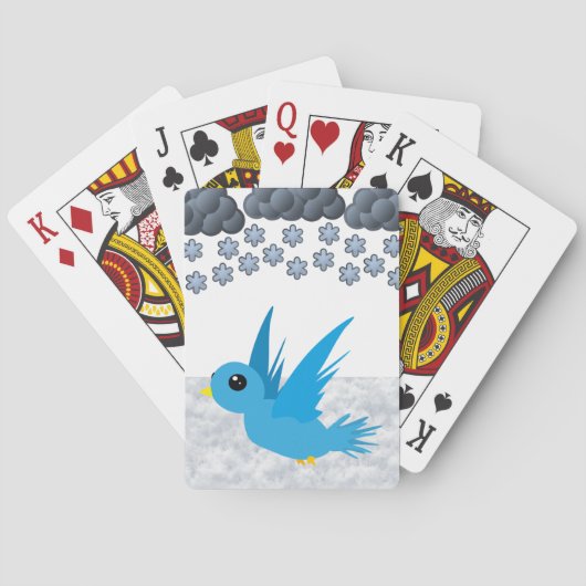 Vogel Spielkarten Deck (Rückseite)