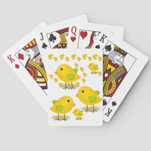 Vogel Spielkarten-Deck Spielkarten (Rückseite)