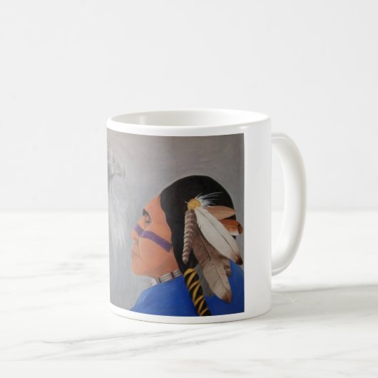 Vogel-Sprecher Kaffeetasse (VorderseiteRechts)
