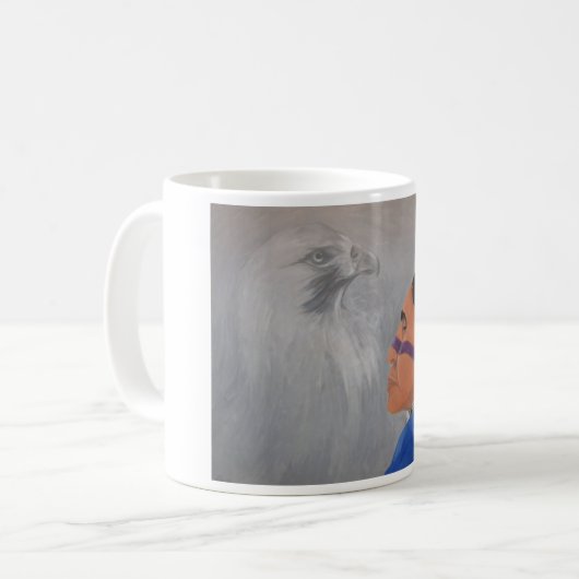 Vogel-Sprecher Kaffeetasse (Vorderseite Links)