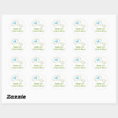 Vogel Sticker by TearDrop Hochzeiten (Blatt)