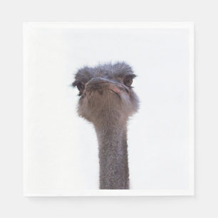Vogel Strauß Serviette