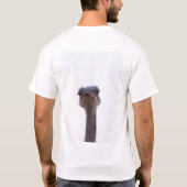 Vogel Strauß T-Shirt (Rückseite)