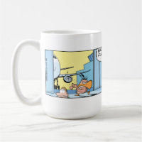 Vogel-Streik-Luftfahrt-Cartoon-Kaffee-Tasse