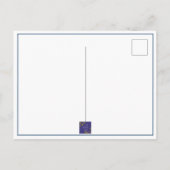 Vogel -- Südlicher Tannenhäher Postkarte (Rückseite)