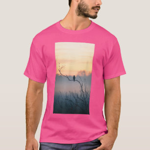Vogel Surreal Gothic Crow Raven Nature Animal T-Shirt