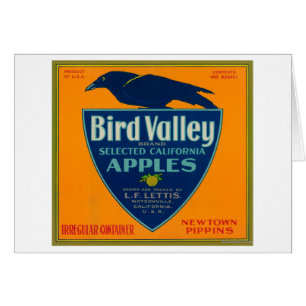 Vogel-Tal-Apple-Kiste LabelWatsonville, CA