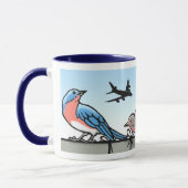 Vögel Tasse (Links)