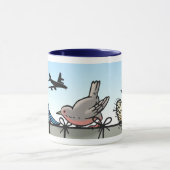 Vögel Tasse (Zentrum)