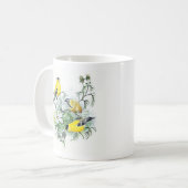 Vogel-Tasse - Goldfinch Kaffeetasse (Vorderseite Links)
