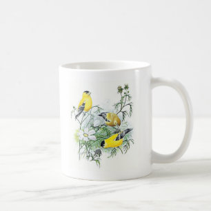 Vogel-Tasse - Goldfinch Kaffeetasse
