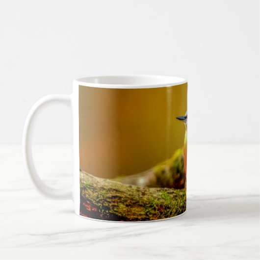 Vogel-Tasse - Kleiber Kaffeetasse (Links)