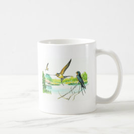 Vogel-Tasse - Scheunen-Schwalbe Kaffeetasse