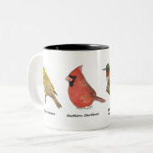 Vogel-Tasse Zweifarbige Tasse (Vorderseite Links)