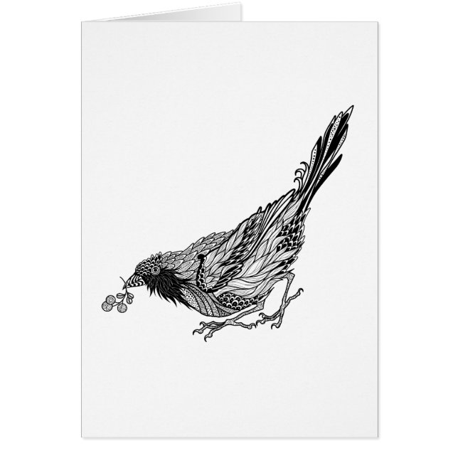 Vogel-Tätowierung (Vorne)