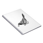 Vogel-Tätowierung Notizblock (Rechte Seite)