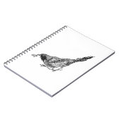 Vogel-Tätowierung Notizblock (Linke Seite)