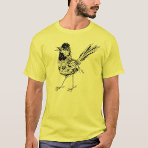 Vogel-Tätowierung T-Shirt