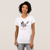 Vogel-Tätowierung T-Shirt (Vorne ganz)