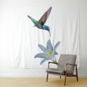 Vögel Teppichbild Wandteppich (Beispiel (Horizontal))