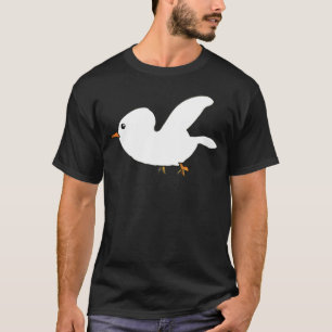 Vogel-Tier-Symbol-Flügel-Flug-Cartoon-Familie T-Shirt