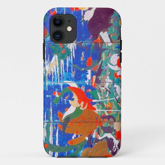 Vögel, Tiere und blühende Pflanze (Verlassen) Jaku Case-Mate iPhone Hülle (Rückseite)