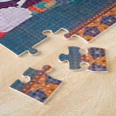 Vögel, Tiere und blühende Pflanze (Verlassen) Jaku Puzzle (Seite)