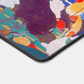 Vögel, Tiere und blühende Pflanze (Verlassen) Jaku Schreibtischunterlage (Ecke)