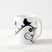 Vögel, Tiere, Wohlstand Kaffeetasse (VorderseiteRechts)