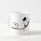 Vögel, Tiere, Wohlstand Kaffeetasse (Vorderseite Links)