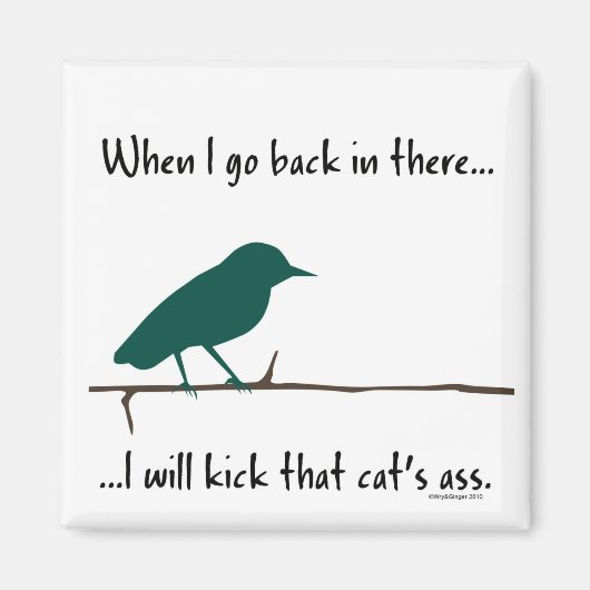 Vogel-Träummagnet Magnet (Vorne)