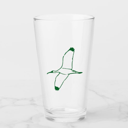 Vogel Tumbler - Elegant & frei gezaubert (Vorderseite)
