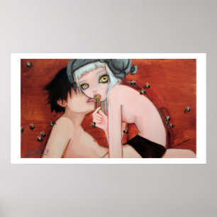 Vögel u. Bienen-Plakate Poster