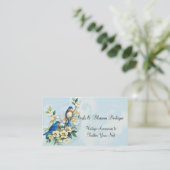 Vogel-u. Blüten-AllzweckVisitenkarte Visitenkarte (Stehend Vorderseite)