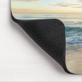 Vögel über dem Strand Mousepad (Ecke)