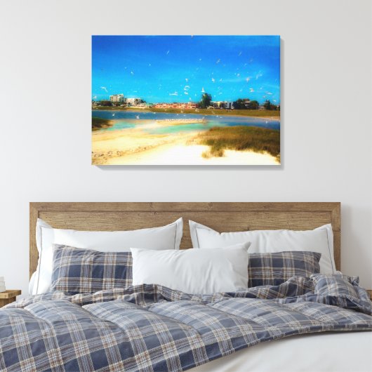 Vögel überall leinwanddruck (Insitu (Schlafzimmer))