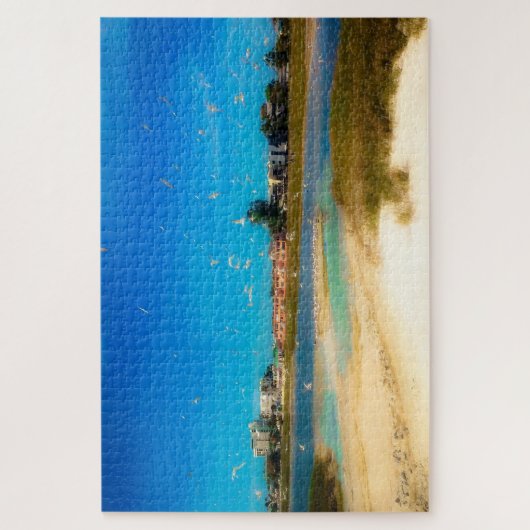 Vögel überall puzzle (Vertikal)