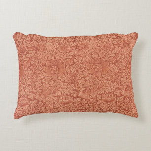 Vogel und Anemone von William Morris, Vintage Natu Dekokissen