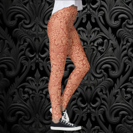 Vogel und Anemone von William Morris, Vintage Natu Leggings