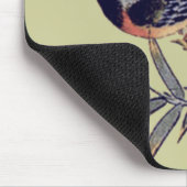 Vogel und Bambus 2 Mousepad (Ecke)