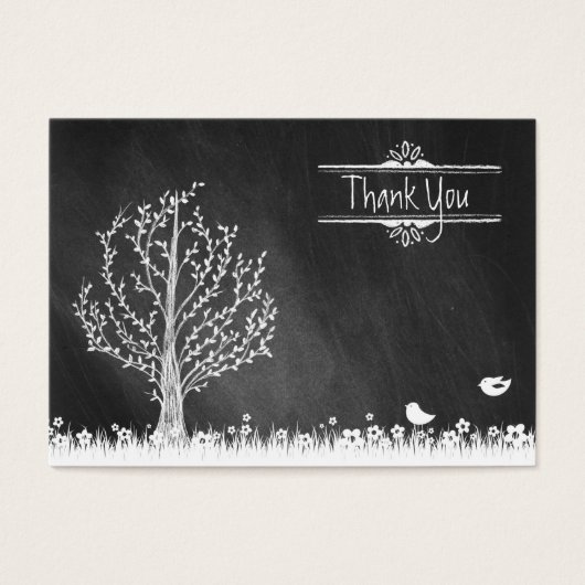 Vögel und Bäume danke (Vorderseite)