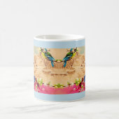 Vögel und Beeren Kaffeetasse (Mittel)